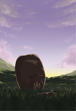 Bear&Moose Collection Panel #2